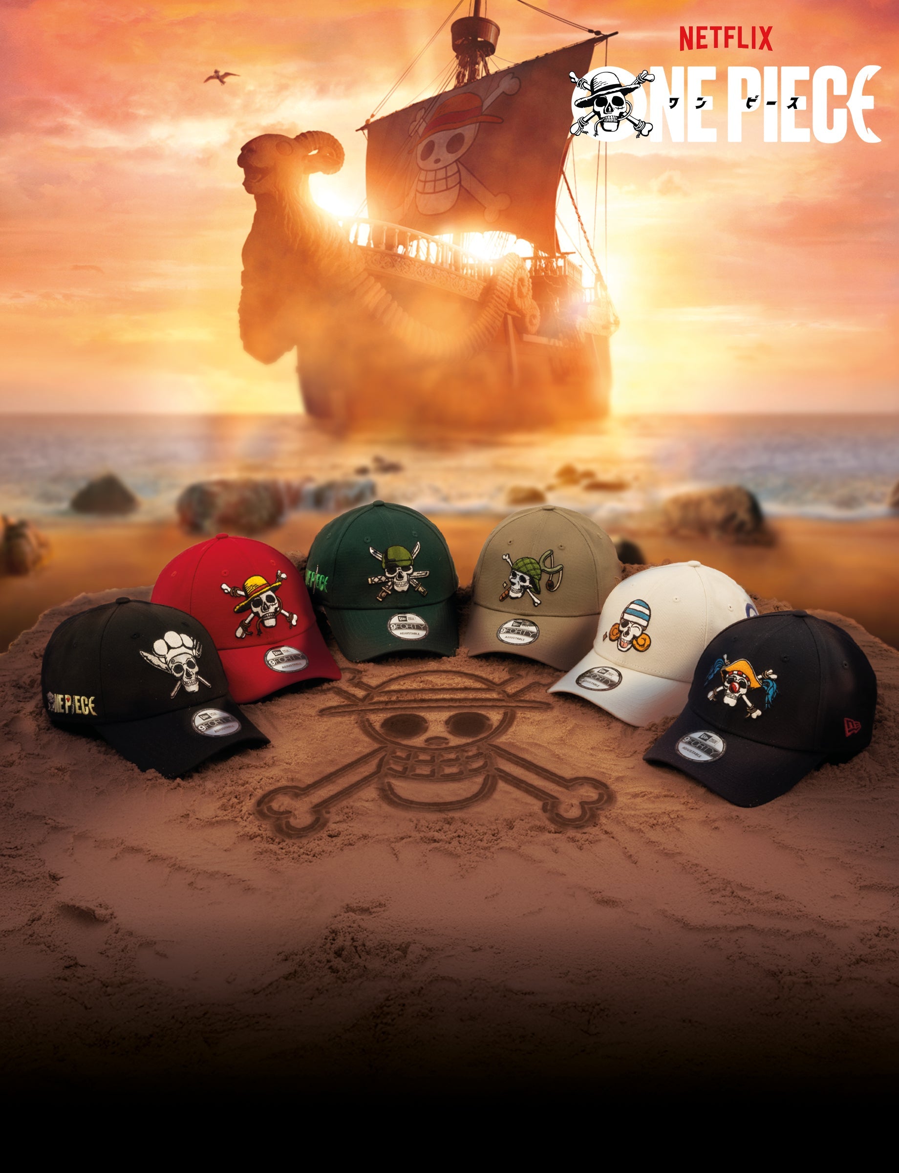 one piece new era cap