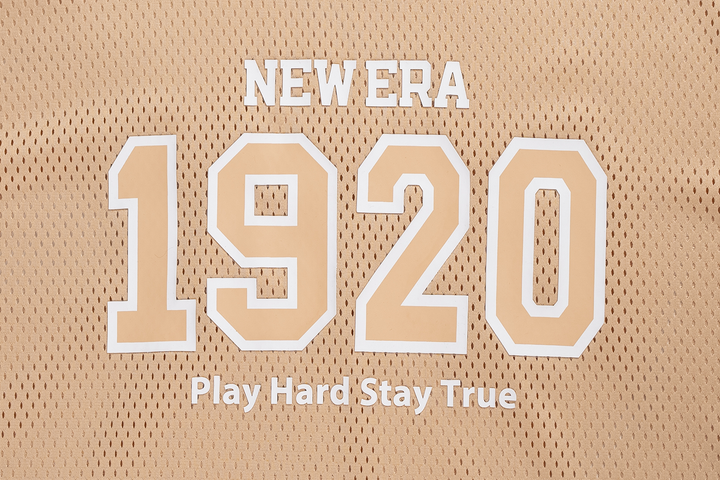 New Era Basketball Club Oat Milk Oversized Short Sleeve T-Shirt