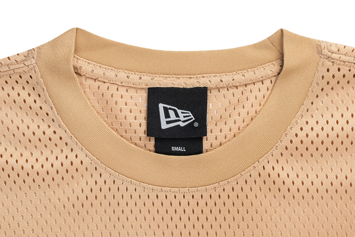 New Era Basketball Club Oat Milk Oversized Short Sleeve T-Shirt