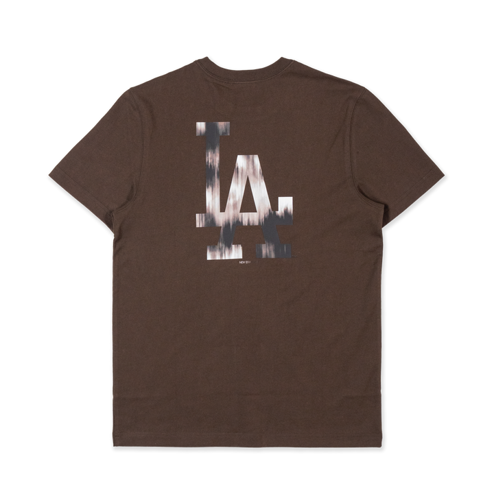 Los Angeles Dodgers Surreal Nature Chocolate Short Sleeve T-Shirt