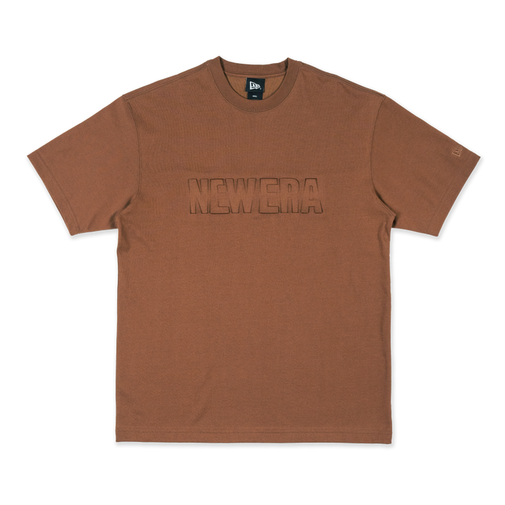 New Era Tonal Toffee Oversized Short Sleeve T-Shirt