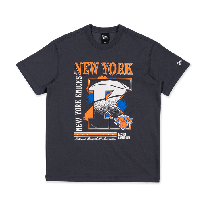 New York Knicks NBA Baller Era Graphite Short Sleeve T-Shirt