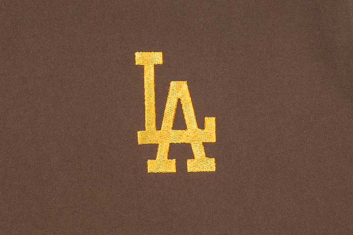 Los Angeles Dodgers Color Era Chocolate Short Sleeve T-Shirt