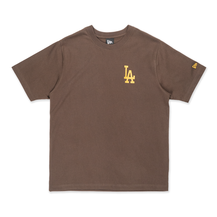 Los Angeles Dodgers Color Era Chocolate Short Sleeve T-Shirt
