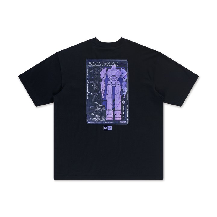 New Era x Transformers One Megatron Black Short Sleeve Oversized T-Shirt