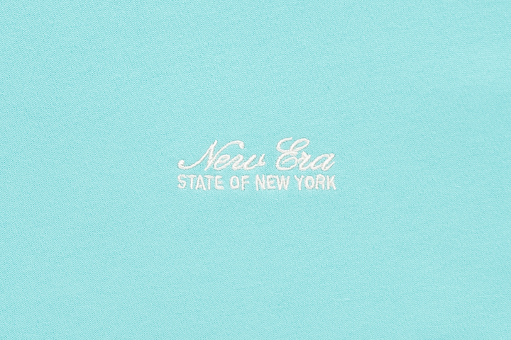 New Era Basic Arctic Teal Women Crop Tee