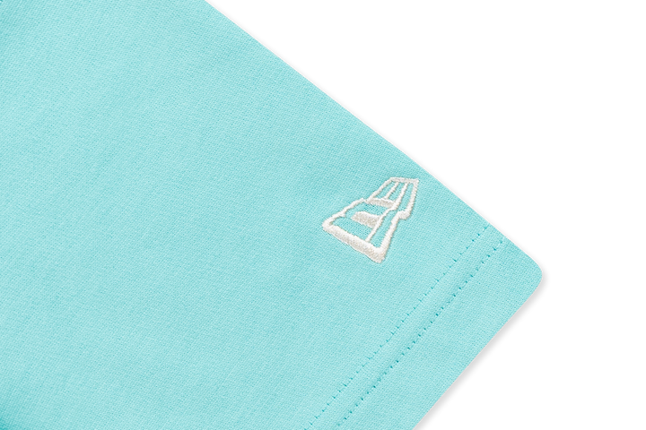 New Era Basic Arctic Teal Women Crop Tee