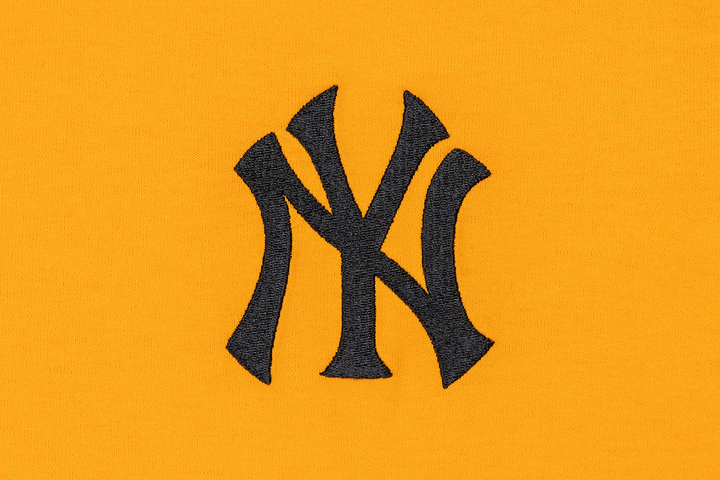 Women New York Yankees Color Era Papaya Orange Crop Tee