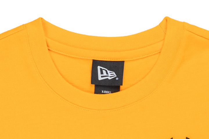 Women New York Yankees Color Era Papaya Orange Crop Tee