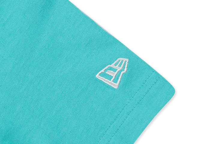 Women Los Angeles Dodgers Color Era Arctic Teal Crop Tee