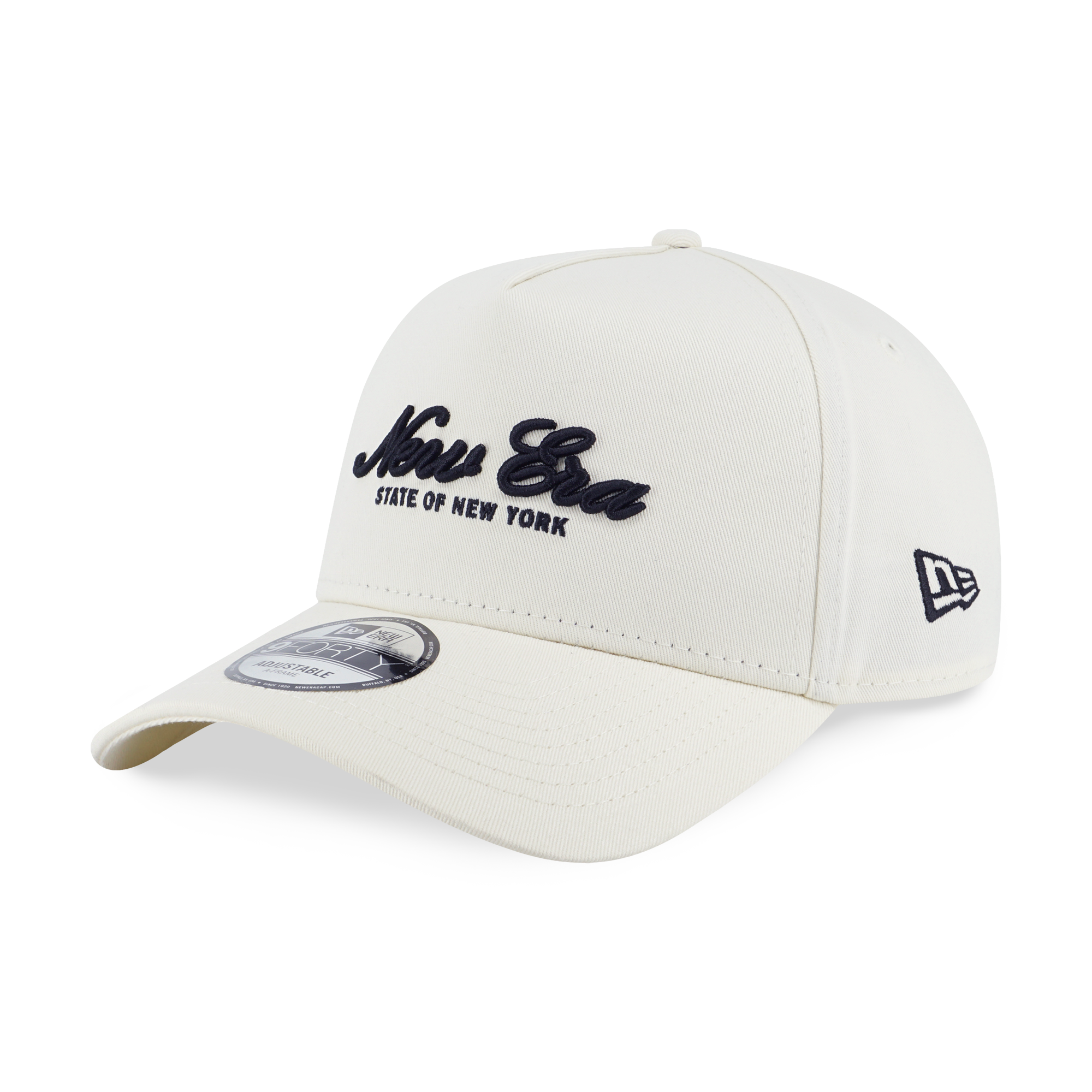 9FORTY A-Frame New Era Basic Chrome White Adjustable – New