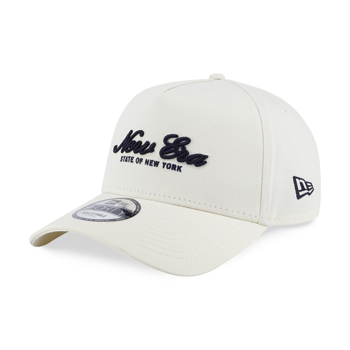 9FORTY A-Frame New Era Basic Chrome White Adjustable