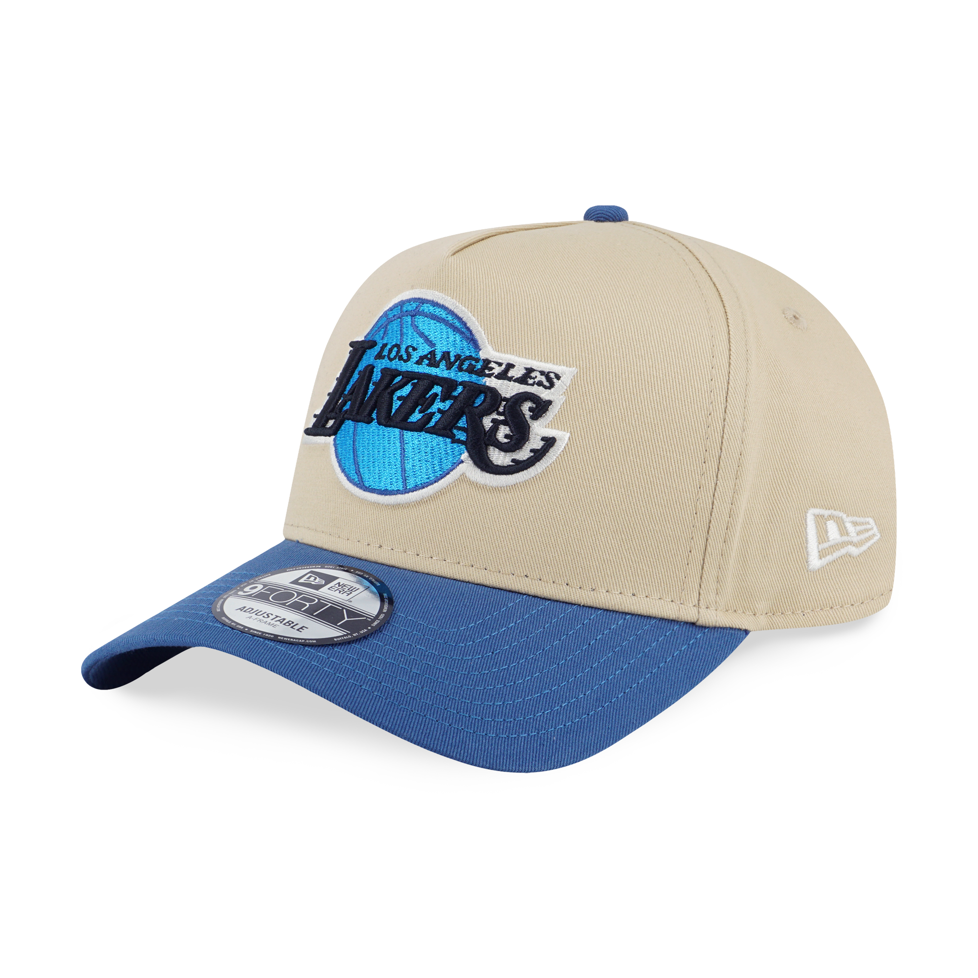 9FORTY A-Frame Los Angeles Lakers City Side Patch 2-Tone Indigo