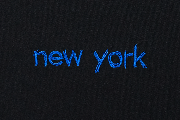 New York Knicks NBA Doodles Black Short Sleeve T-Shirt