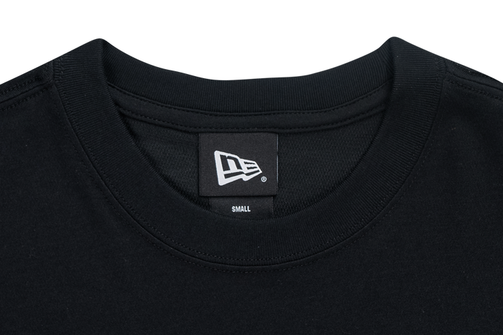 New Era City Sport Black Short Oversized Sleeve T-Shirt