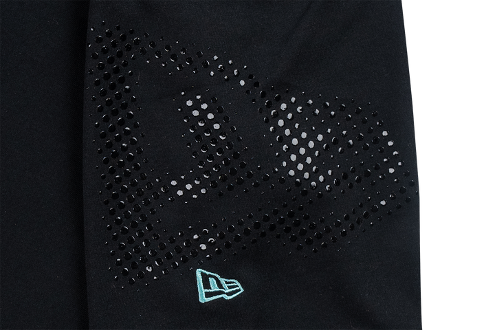 New Era City Sport Black Short Oversized Sleeve T-Shirt