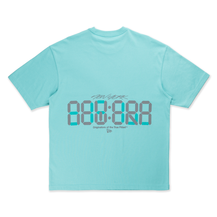 New Era City Sport Arctic Teal Oversized Short Sleeve T-Shirt