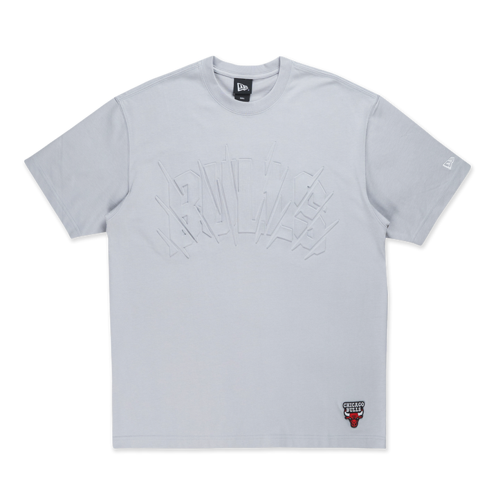 Chicago Bulls Basketball Tonal Pack Dolphin Gray Oversized Short Sleeve T-Shirt