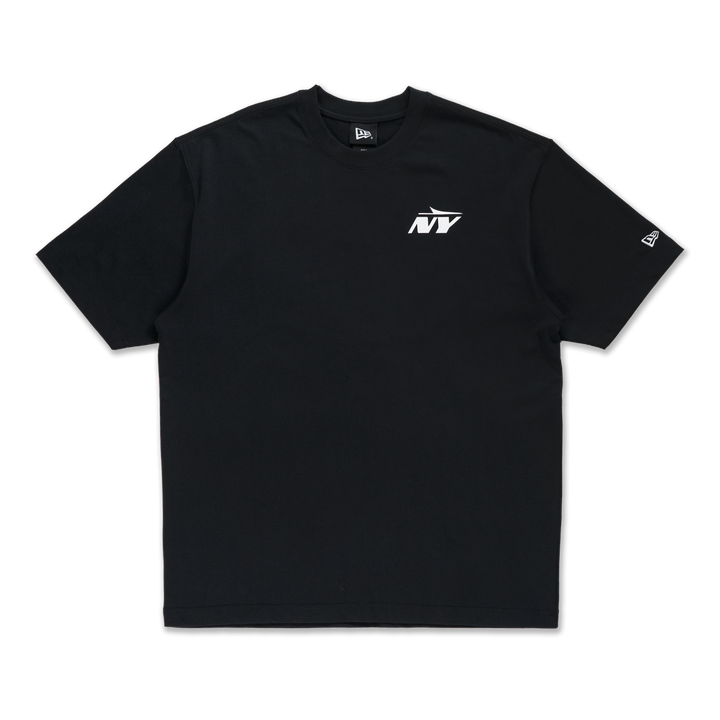 New York Jets NFL Black Oversized Short Sleeve T-Shirt