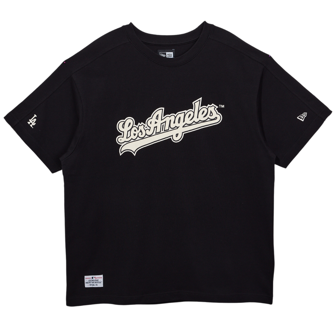 Los Angeles Dodgers Engineered Comfort Black Short Sleeves T