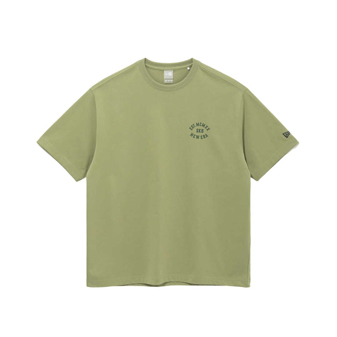 ☆New Era☆ Broken Skateboard T-Shirt Sage 14536516 New Era Broken Skateboard Sage Short Sleeves T-Shirt – New