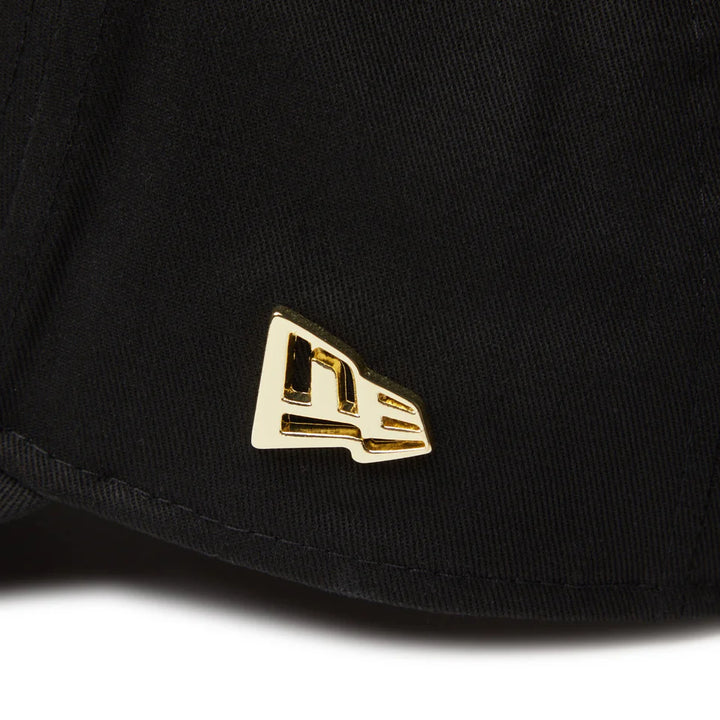 9FORTY A-Frame Metal Flag Black Gold Snapback