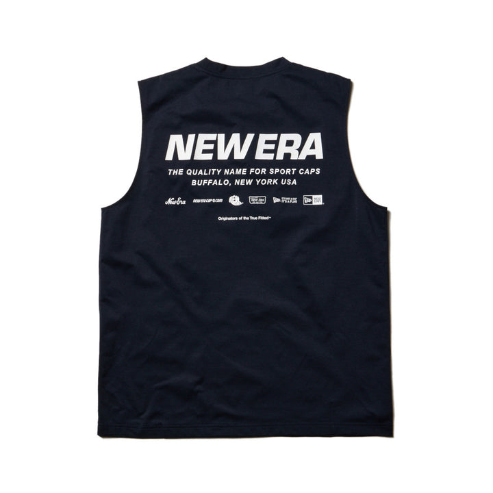 Outdoor Utility Archive Logo Navy Sleeveless Tank Top