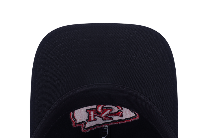 9FORTY Unstructured Kansas City Chiefs NFL Historic Black Adjustable