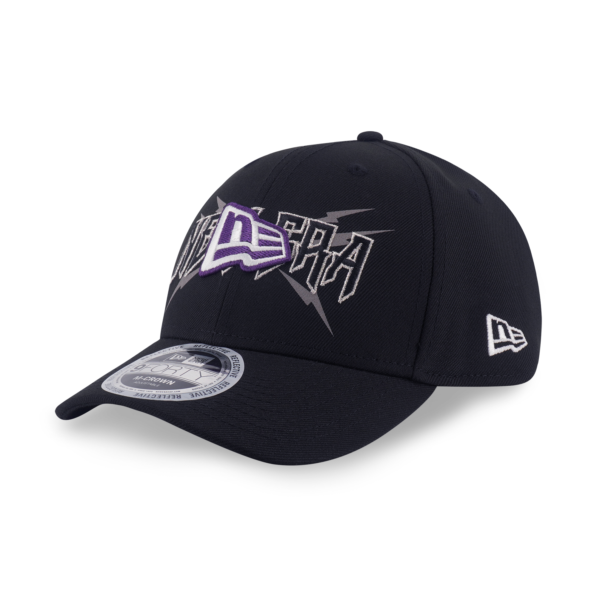 25SS WTAPS 9FORTY / CAP . NEWERA® BLACK 9FORTY CAP POLY. MESH