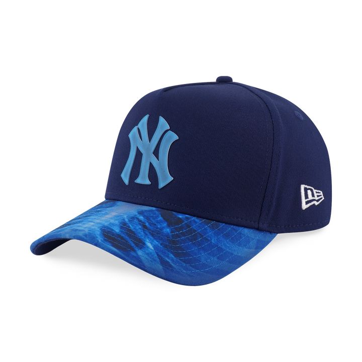 9FORTY A-Frame New York Yankees X-Ray Vision Oceanside Blue Snapback