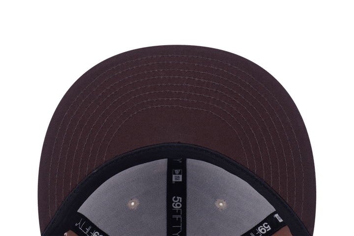59FIFTY Los Angeles Dodgers Iced Latte Khaki Fitted