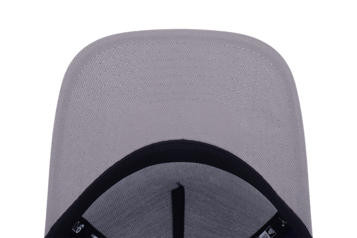 9FORTY A-Frame Kids New York Yankees League Mix Cartoon 2-Tone Gray Visor Oceanside Blue Snapback