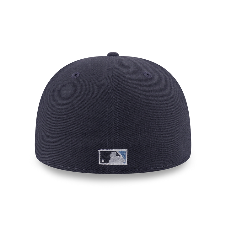 59FIFTY New York Yankees Cooperstown Metallic 2-Tone Black Visor Graphite FItted
