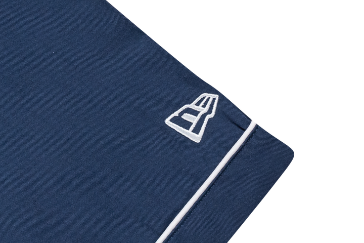 New York Yankees Harvest Merch Oceanside Blue Woven Shirt