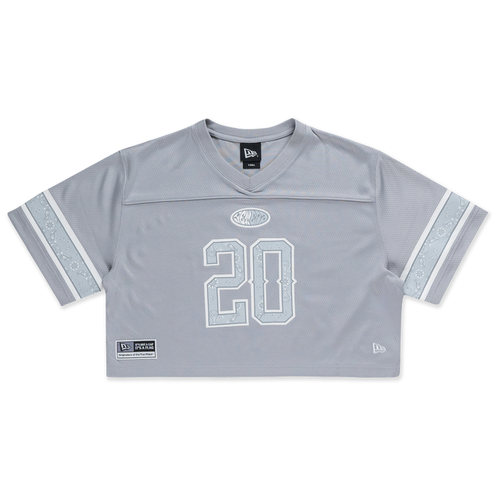 Women New Era Street Swing Dolphin Gray Crop Jersey