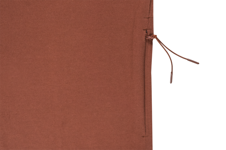 New Era Mountain Logo Deep Auburn Brown Short Sleeve T-Shirt