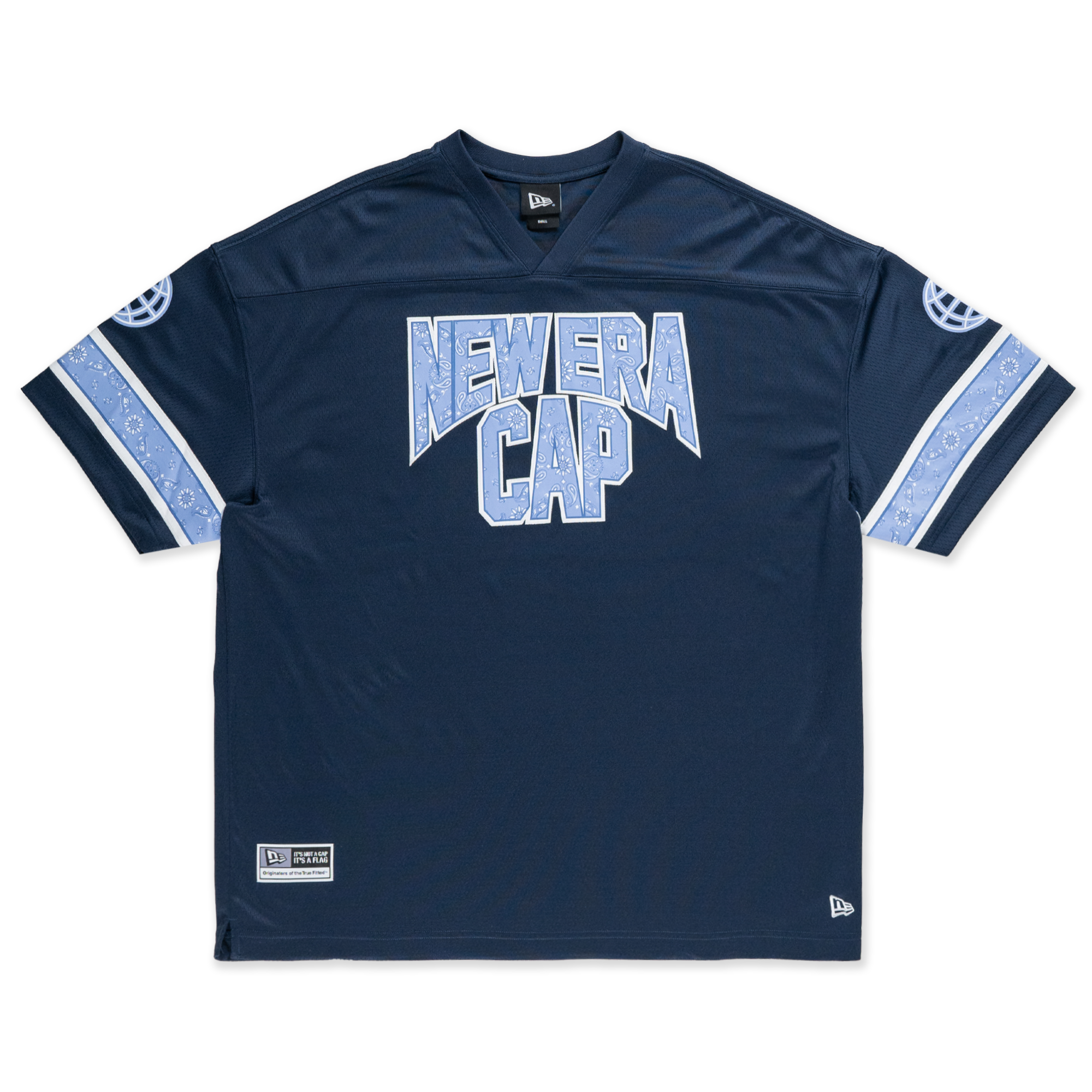 New Era Street Swing Oceanside Blue Oversized Short Sleeve T
