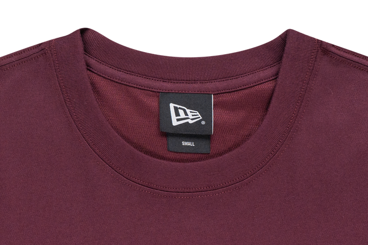 New Era Trail Runner Maroon Oversized Short Sleeve T-Shirt