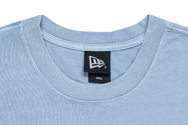 New Era Trail Runner Light Navy Rock Dyed Oversized Short Sleeve T-Shirt