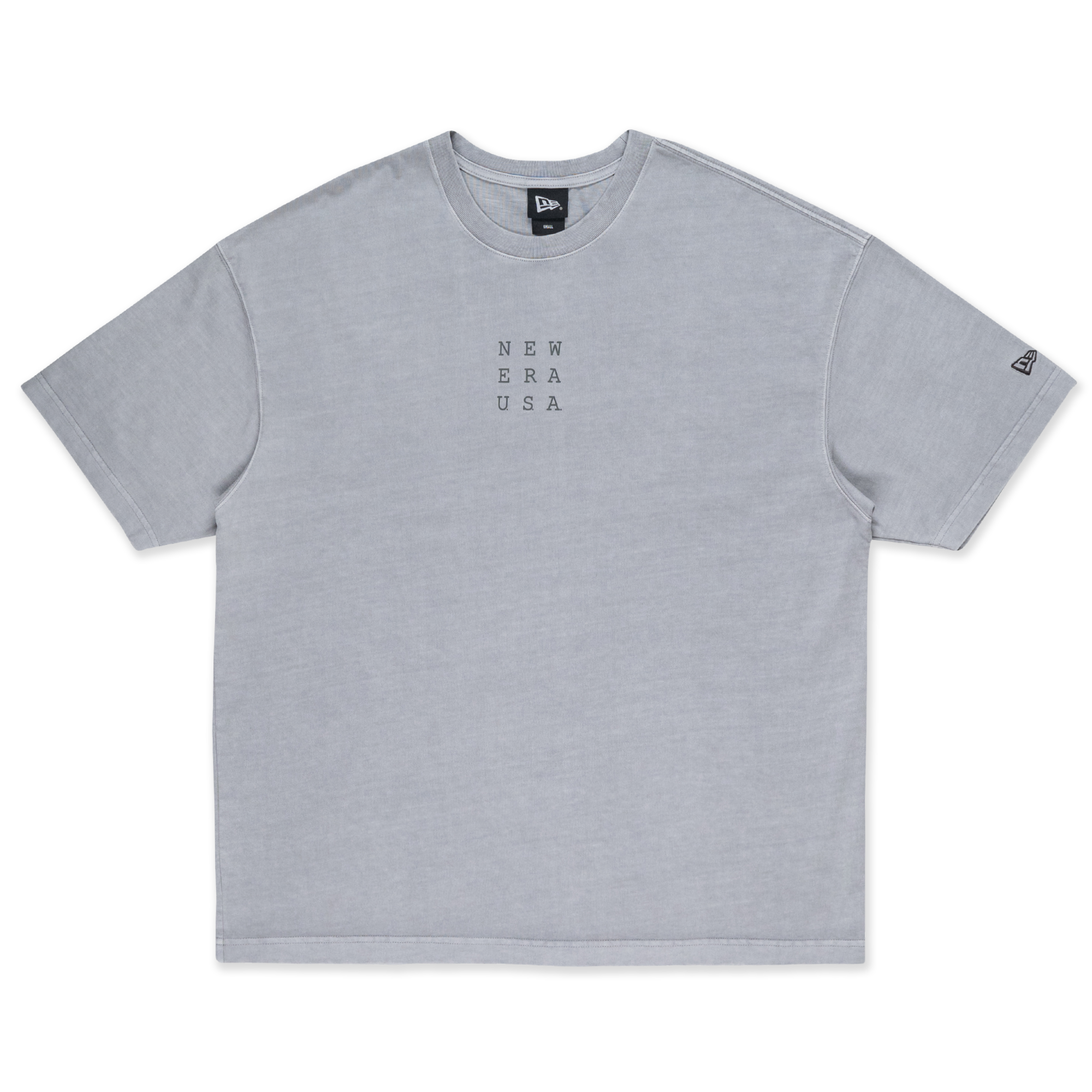 New Era Trail Runner Light Gray Oversized Short Sleeve T