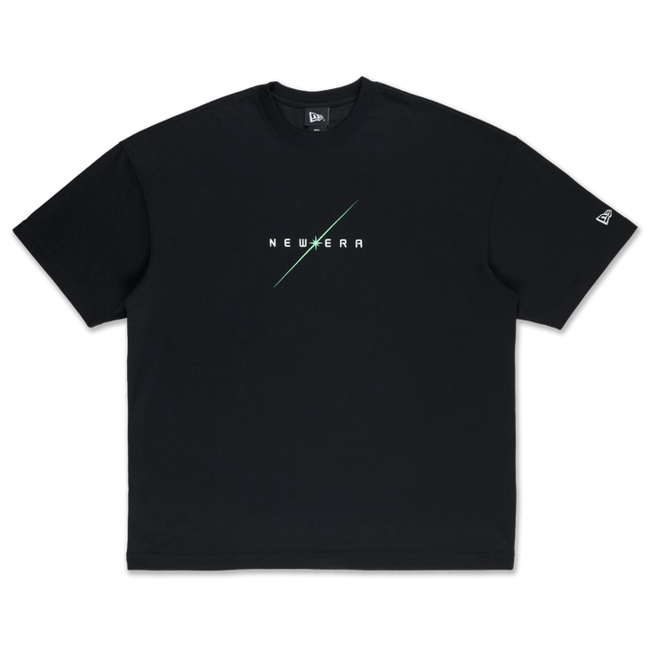 New Era Trail Runner Black Oversized Short Sleeve T-Shirt