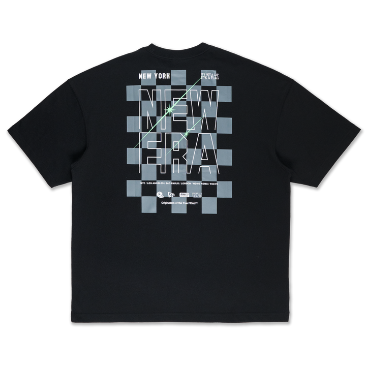 New Era Trail Runner Black Oversized Short Sleeve T-Shirt