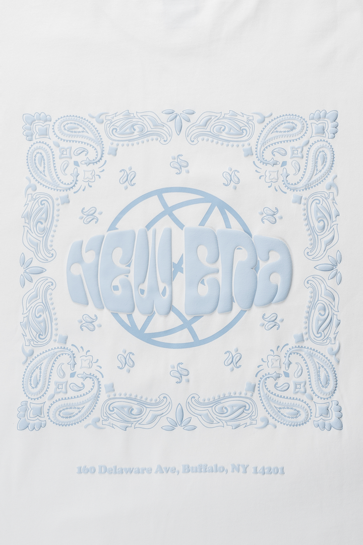 New Era Street Swing White Oversized Short Sleeve T-Shirt