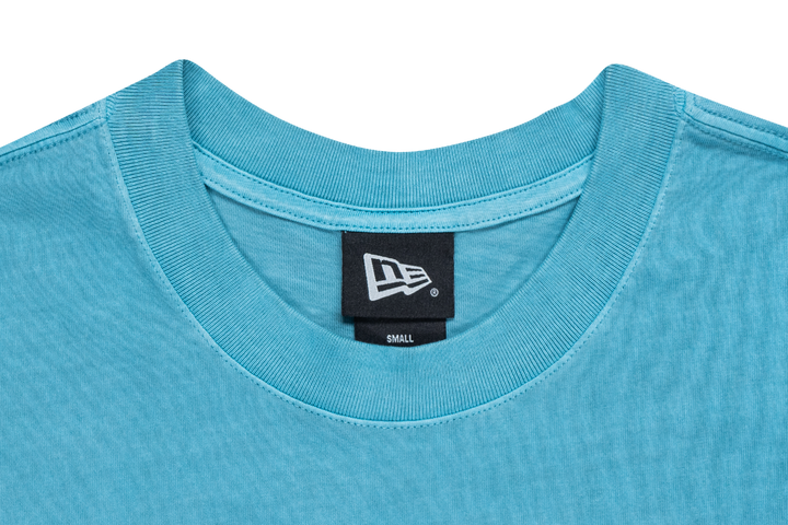 New Era 90S Vibe Washed Blue Foam Oversized Short Sleeve T-Shirt