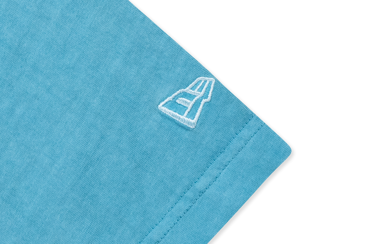 New Era 90S Vibe Washed Blue Foam Oversized Short Sleeve T-Shirt