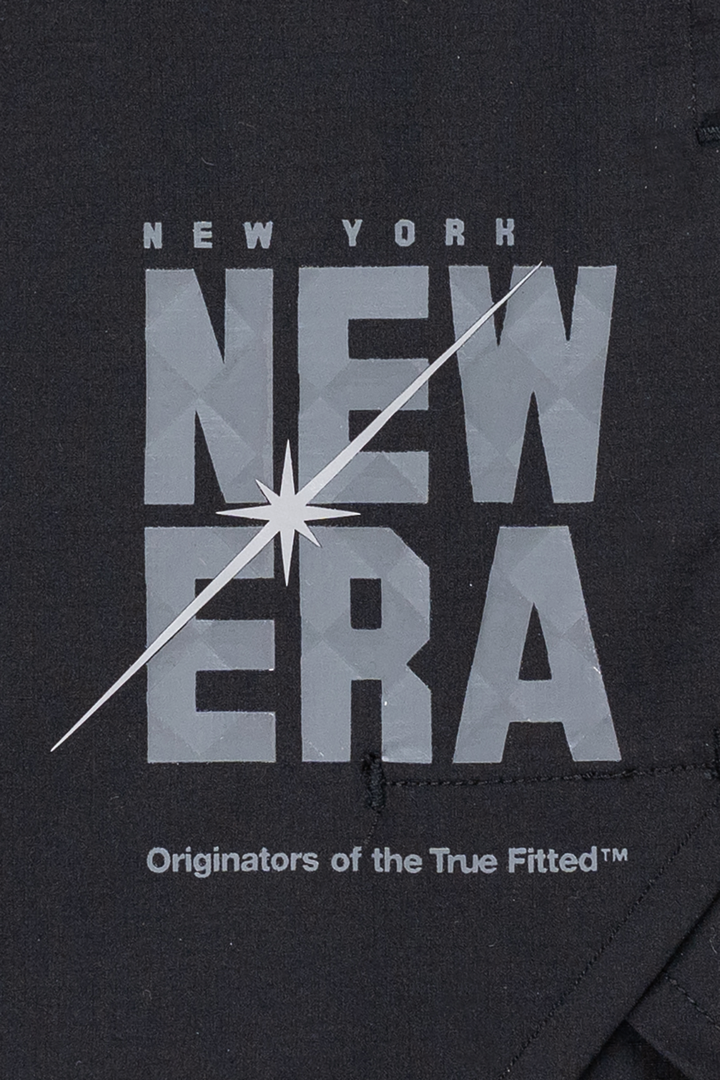 New Era Trail Runner Black Layered Shorts