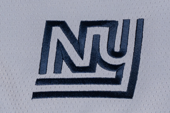 New York Giants NFL Historic Dolphin Gray Basketball Shorts