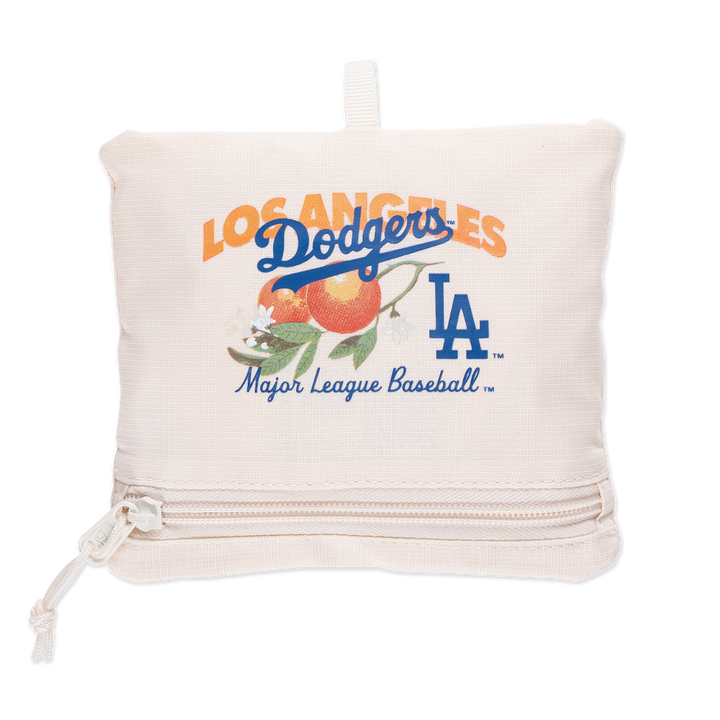 Los Angeles Dodgers Harvest Merch Chrome White Eco Tote Bag