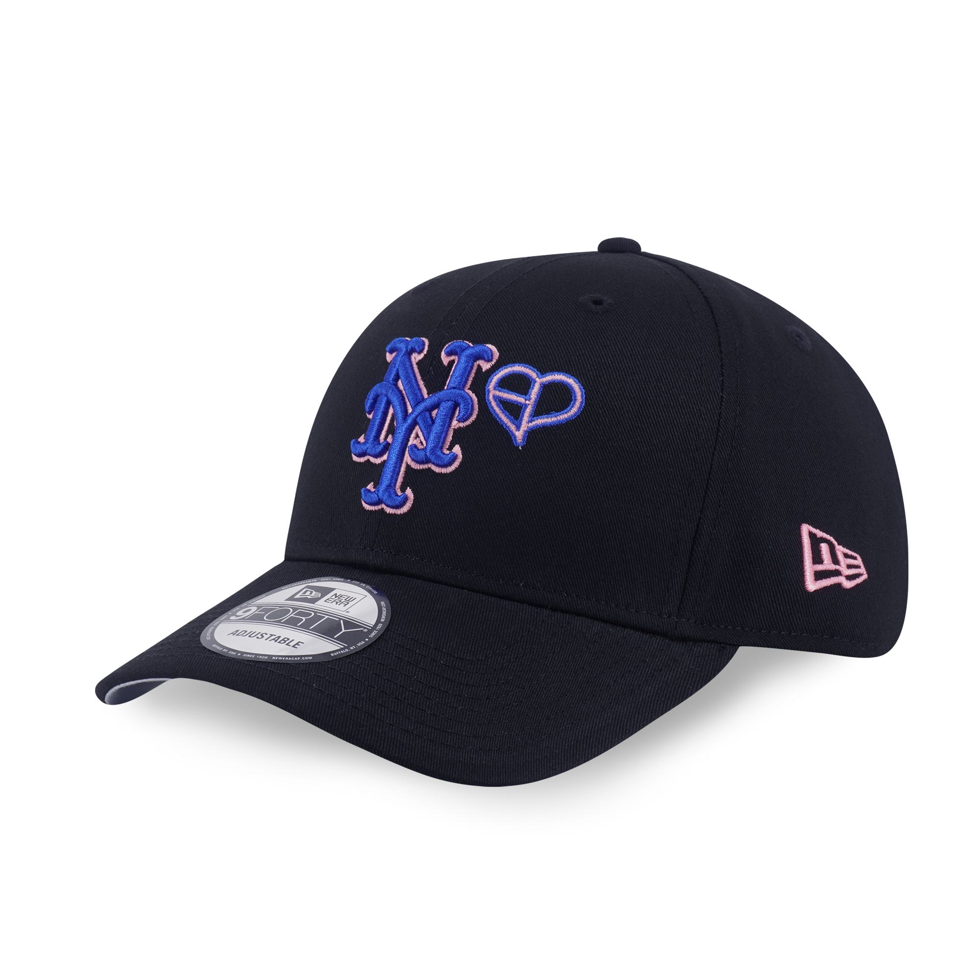 【限定】BLACKPINK MLB キャップ 9FORTY New York Mets New Era x MLB x BLACKPINK Black Snapback