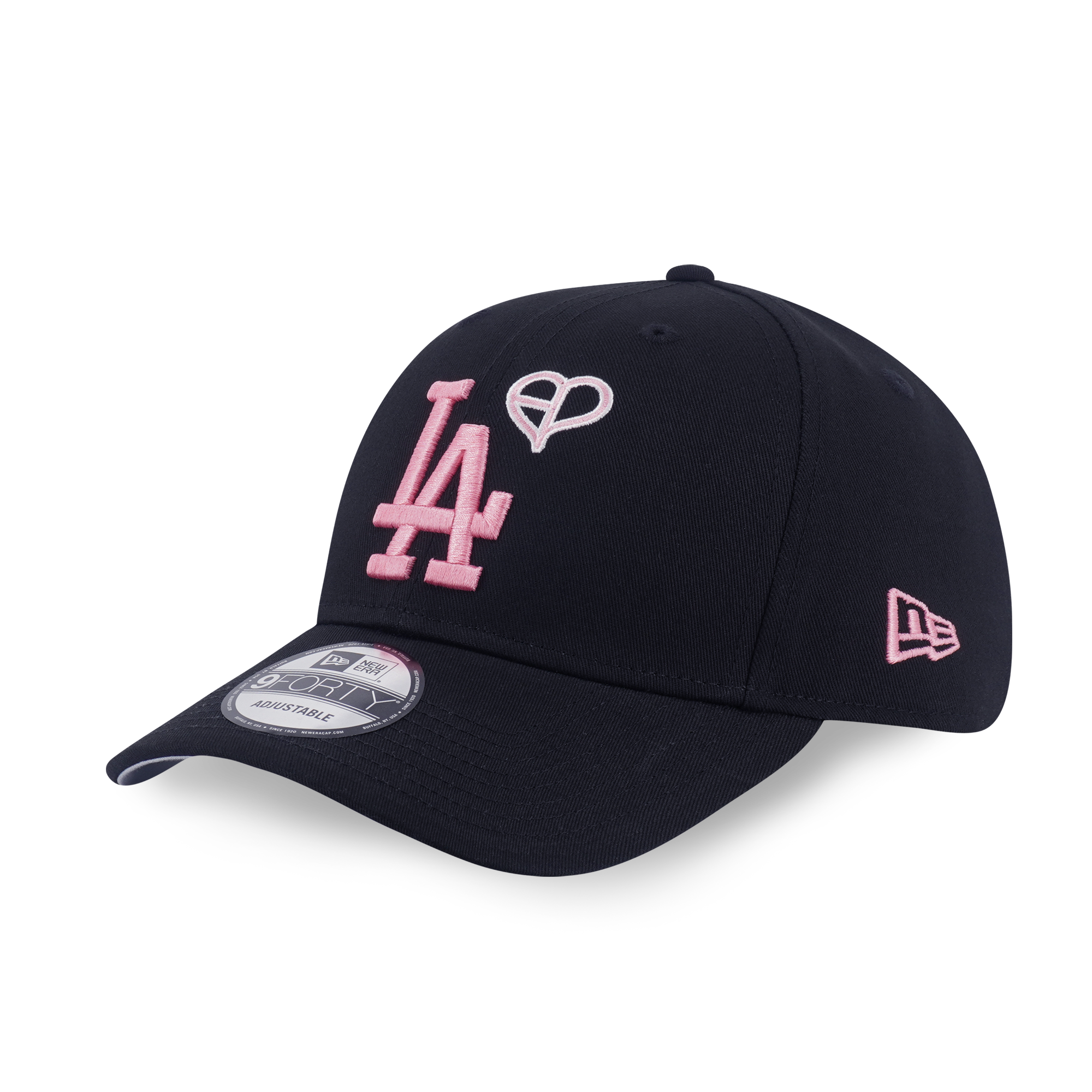 9FORTY Los Angeles Dodgers New Era x MLB x BLACKPINK Black
